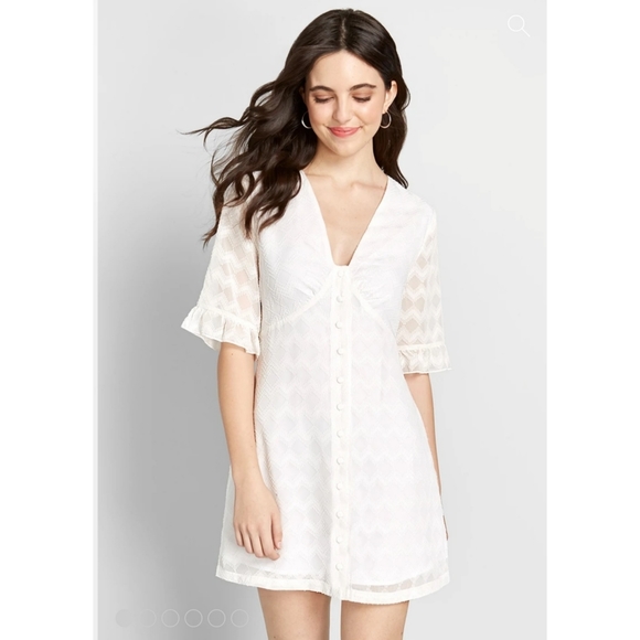 Modcloth Dresses & Skirts - NWT ModCloth White Mini Dress